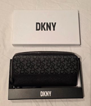 Cartera DKNY Grande Negra Cremallera