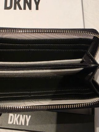 Cartera DKNY Grande Negra Cremallera