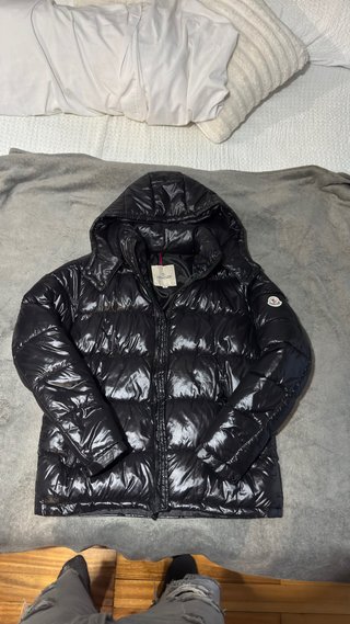 Chaqueta Moncler Negra Talla S