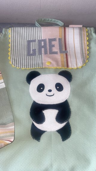 Mochila infantil personalizada Panda