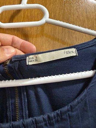 Vestido azul Sfera