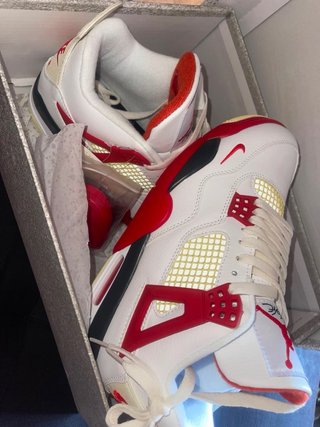 Jordan Retro 4 OG Rojo Blanco