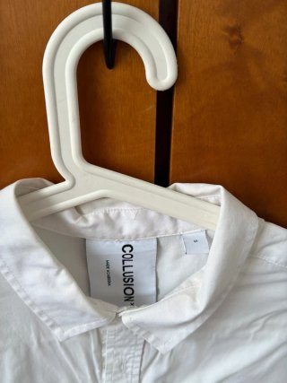 Camicia bianca Collusion S