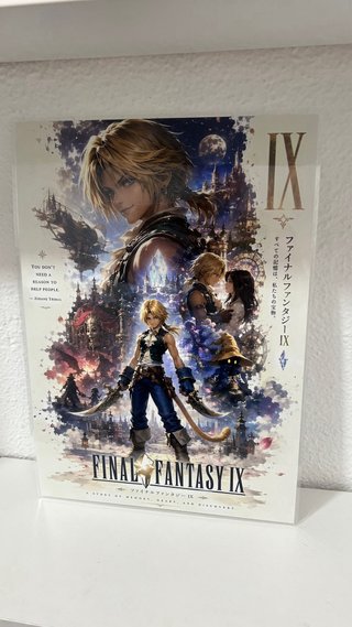 Póster plastificado Final Fantasy IX