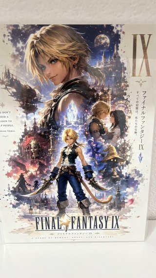 Póster plastificado Final Fantasy IX