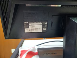 Monitor Acer LCD V193A Negro