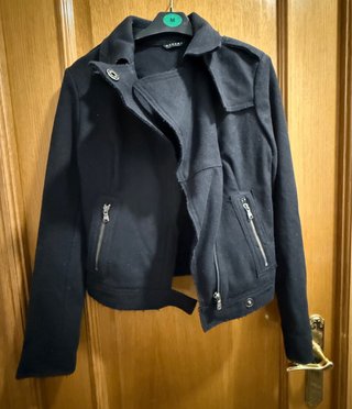 Chaqueta Sisley Negra Talla M