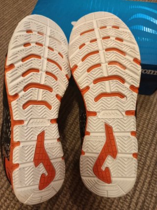 Zapatillas Joma Mundial 2501 Indoor Negras Naranja
