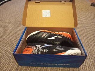 Zapatillas Joma Mundial 2501 Indoor Negras Naranja