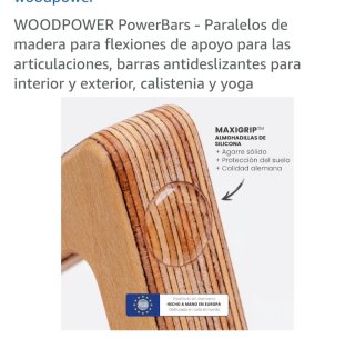 Paralelas Calistenia Profesionales Madera