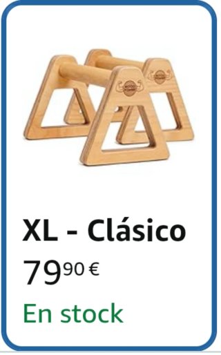 Paralelas Calistenia Profesionales Madera