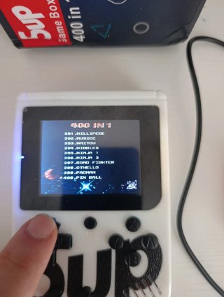 Consola Retro Sup 400 en 1