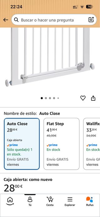 Barrera de seguridad infantil