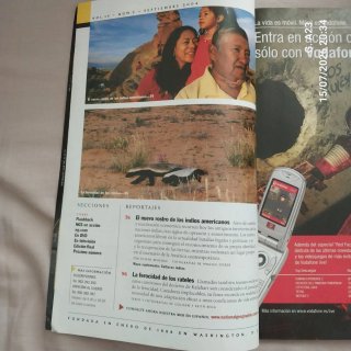 Revista de National Geographic. Septiembre de 2004