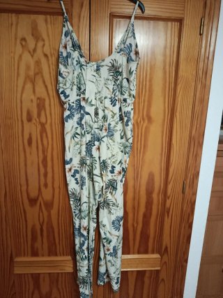 Mono largo estampado floral