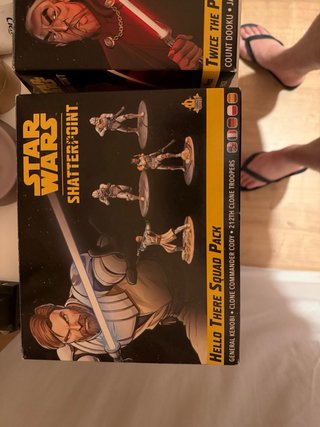 Star Wars Shatterpoint Caja Básica y expansiónes