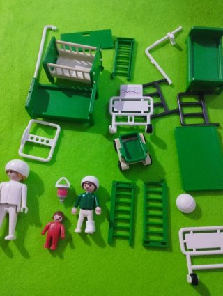 Playmobil vintage hospital set