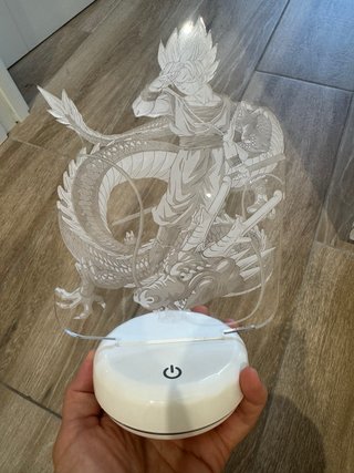 Lámpara LED Bola de Dragón / Dragon Ball / Goku