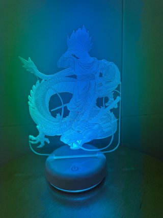 Lámpara LED Bola de Dragón / Dragon Ball / Goku