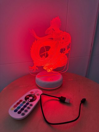 Lámpara LED Bola de Dragón / Dragon Ball / Goku