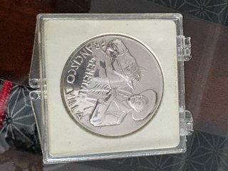 Moneda Plata General Francisco Villa