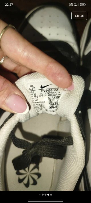Scarpe Nike Uomo/Donna Bianche e Nere