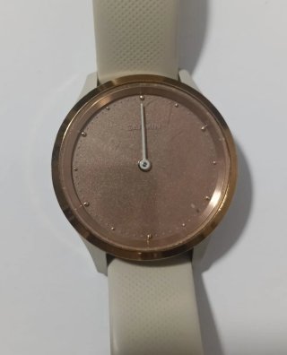 Reloj Garmin Vivomove 3S Beige/Dorado