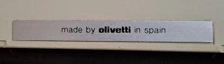 Máquina de escribir Olivetti Lettera 40