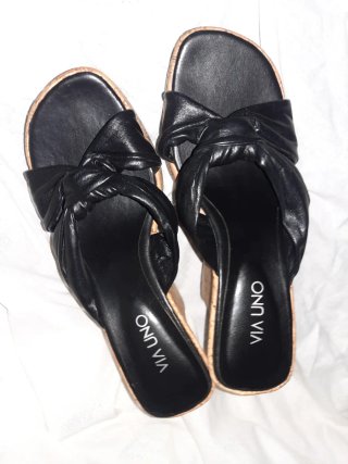 Sandalias plataforma Via Uno Talla 38