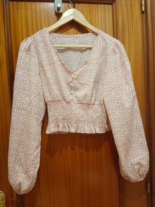 Blusa Crop Top Estampado