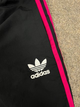 Adidas Pantalones Joggers Y2K Negro/Rosa L 2000s