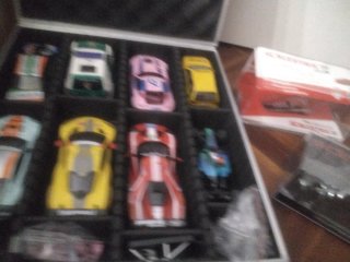 Maletín Scalextric con Coches
