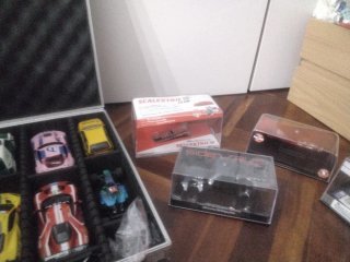 Maletín Scalextric con Coches