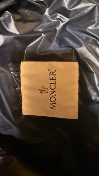 Chaleco Moncler Azul Marino Talla 4