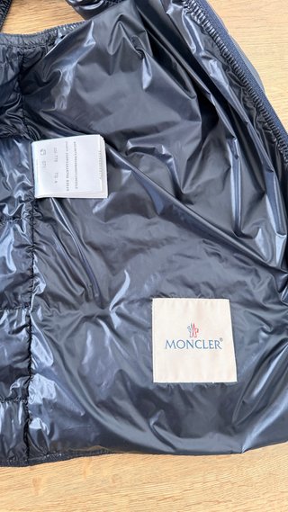 Chaleco Moncler Azul Marino Talla 4