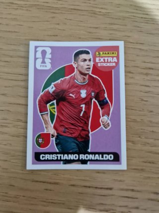 Cromo Cristiano Ronaldo Extra Sticker Panini