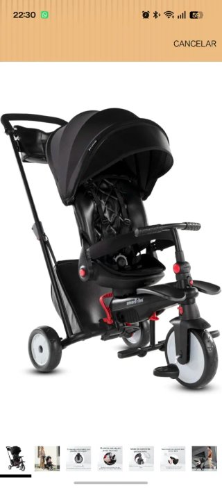 Triciclo Smartrike 700 Urban (Evolutivo)