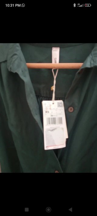 Vestido verde Mango nuevo