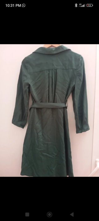 Vestido verde Mango nuevo