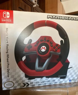 Volante Mario Kart Racing Wheel Pro Deluxe