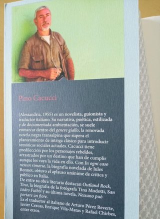 EN CUALQUIER CASO NINGUN REMORDIMIENT PINO CACUCCI