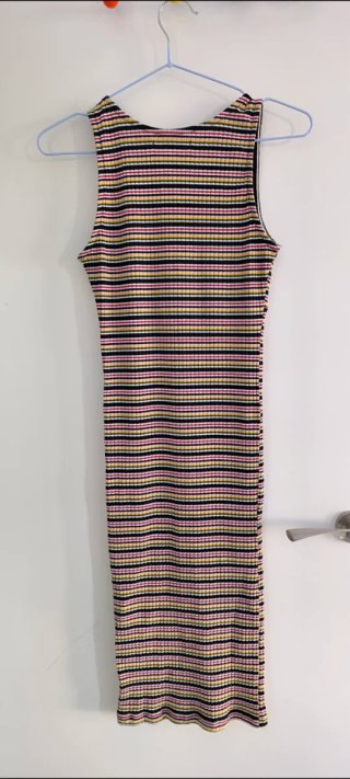 Vestido Pull&Bear Rayas Multicor talla S