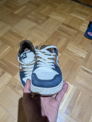 Zapatillas DC Shoes Azul y Blanco