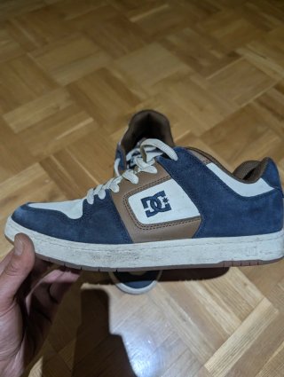 Zapatillas DC Shoes Azul y Blanco