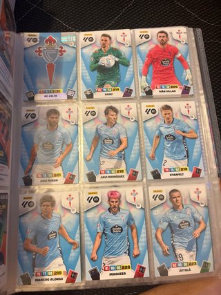 Lote cromos + álbum Panini LaLiga Adrenalyn 2025-2