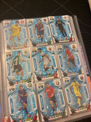 Lote cromos + álbum Panini LaLiga Adrenalyn 2025-2