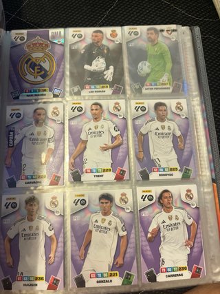 Lote cromos + álbum Panini LaLiga Adrenalyn 2025-2