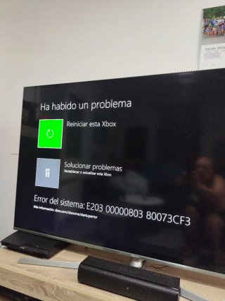 Xbox One X para reparar