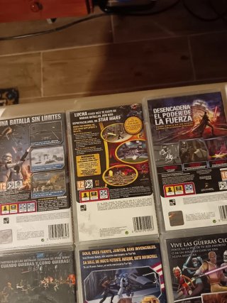 🇪🇸Lote 6 juegos Star Wars PSP