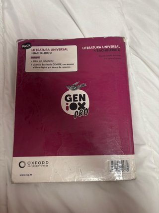 Libro literatura universal 1º bachillerato